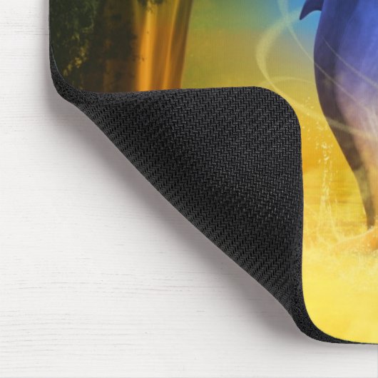 Kleurrijke Dolfijn Muismat (Hoek)