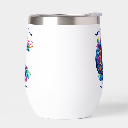 Kleurrijke Dolphin Splash (Links)