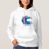 Kleurrijke Dolphin Splash-Fisherman Core Hoodie (Voorkant)