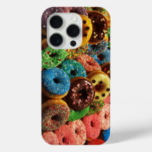 Kleurrijke Donut Shop Phone Case