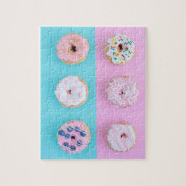Kleurrijke donuts 5 tot 7 jaar oud 110 stuks legpuzzel