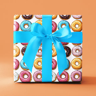 Kleurrijke Donuts Cadeaupapier