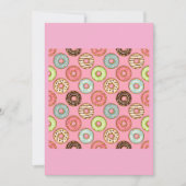 Kleurrijke donuts kaart (Voorkant)