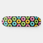 Kleurrijke Donuts met Strooisel Persoonlijk Skateboard (Horizontaal)