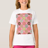 Kleurrijke Donuts T-Shirt (Voorkant)