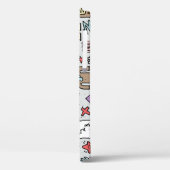 Kleurrijke Doodle School  Set Case-Mate iPhone Case (Achterkant / Links)