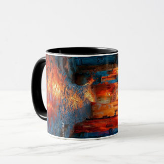 Kleurrijke Doodlepatroon Koffiemok | Schattige Car Mok