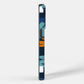 Kleurrijke doodling krabbels trendy moderne kunst Case-Mate iPhone case (Achterkant / Rechts)