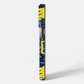 Kleurrijke doodling krabbels trendy moderne kunst Case-Mate iPhone case (Achterkant / Links)