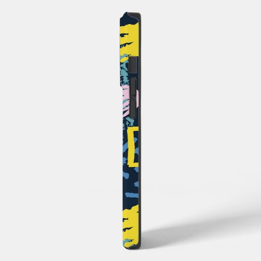 Kleurrijke doodling krabbels trendy moderne kunst Case-Mate iPhone case (Achterkant / Links)