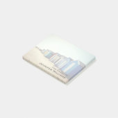 Kleurrijke doorbloempjes in de zon post-it® notes (Schuin)