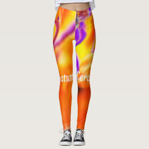 Kleurrijke dorid naaktslak. leggings