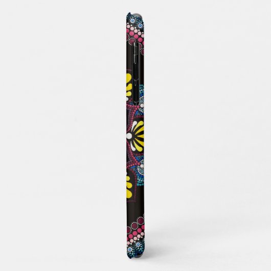 Kleurrijke Dot Art Mandala | Heilige Geometrie Boh Case-Mate iPhone Case (Achterkant/links)