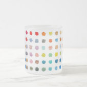 Kleurrijke dot Mok – pastel Stippen (Center)