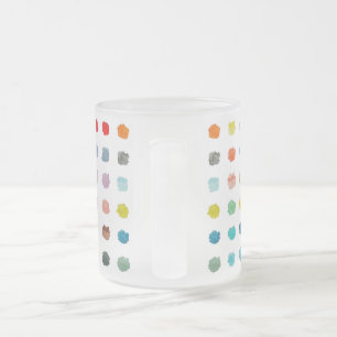 Kleurrijke dot Mok – pastel Stippen