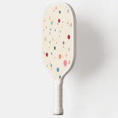 Kleurrijke Dot Pickleball Paddles – Speel Moedig,  (Links)