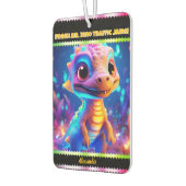 Kleurrijke draak in een grillige scène luchtverfrisser (Links)