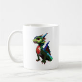 Kleurrijke Draak  Koffiemok (Links)