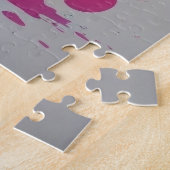 Kleurrijke Draak met Verf Splatter Legpuzzel (Zijkant)