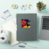 Kleurrijke Draden Sticker (iPad Cover)
