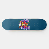 Kleurrijke Dragon Fantasy Skateboard (Horizontaal)