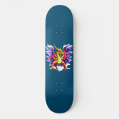 Kleurrijke Dragon Fantasy Skateboard (Voorkant)