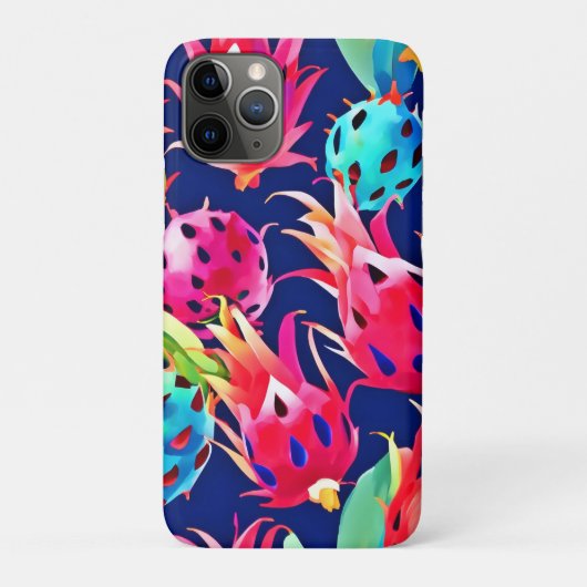 Kleurrijke Dragon Fruit Case-Mate iPhone Case (Achterkant)
