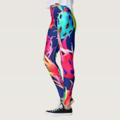 Kleurrijke Dragon Fruit Leggings (Links)