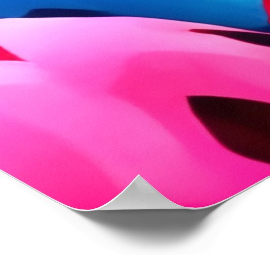 Kleurrijke Dragon Fruit Poster (Hoek)