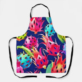 Kleurrijke Dragon Fruit Schort (Voorkant)