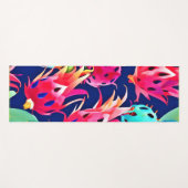 Kleurrijke Dragon Fruit Yogamat (Voorkant (horizontaal))