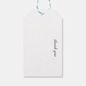 Kleurrijke Dragonfly aanpasbaar Cadeaulabel (Achterkant)