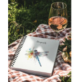 Kleurrijke Dragonfly aanpasbaar Planner