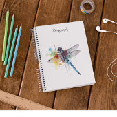 Kleurrijke Dragonfly aanpasbaar Planner