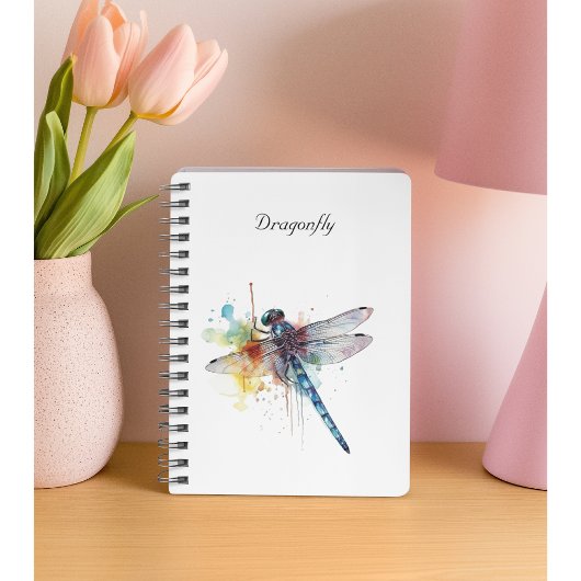 Kleurrijke Dragonfly aanpasbaar Planner