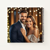 Kleurrijke Draken In Liefde Trouwen Gastboek Notitieboek (Achterkant)