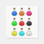 Kleurrijke drankjes Papieren servetten (Voorkant)