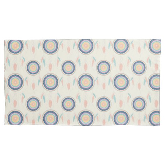 Kleurrijke Dream Catcher Mandala Kussensloop (Voorkant-Links)