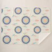 Kleurrijke Dream Catcher Mandala Sherpa Deken (Voorkant (horizontaal))