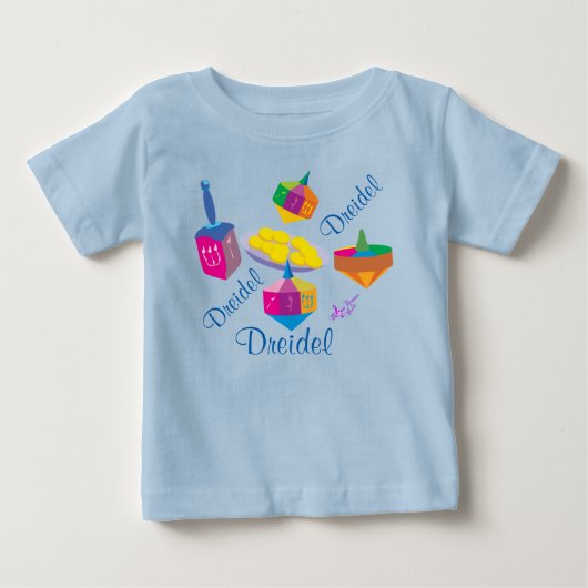 Kleurrijke Dreidels (Voorkant)