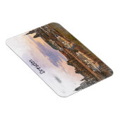 Kleurrijke Dresden Duitsland Elbe Panorama Uitzich Magneet (Rechterzijde)