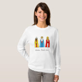 Kleurrijke Drie Koningen T-Shirt (Voorkant volledig)