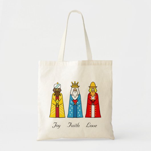 Kleurrijke Drie Wijzen Tote Bag (Voorkant)