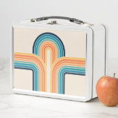 Kleurrijke driedubbele retro-archen (In situ)