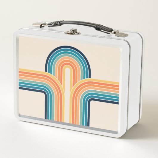 Kleurrijke driedubbele retro-archen (Voorkant)