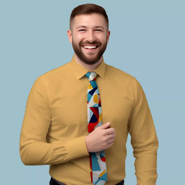 Kleurrijke driehoek Stropdas met levendig ontwerp