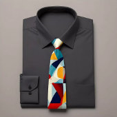 Kleurrijke driehoek Stropdas met levendig ontwerp