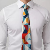 Kleurrijke driehoek Stropdas met levendig ontwerp
