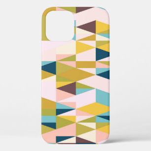 Kleurrijke driehoek tegels, achtergrond. Case-Mate iPhone case