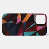 Kleurrijke driehoeken Abstracte geometrische achte Case-Mate iPhone Case (Achterkant (horizontaal))